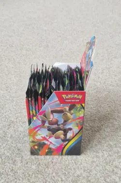 Phantasmal Flames Half Booster Box Open - 18 Sealed Packs Pokemon TCG - Image 2