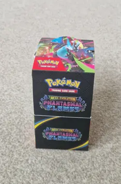 Phantasmal Flames Half Booster Box Open - 18 Sealed Packs Pokemon TCG - Image 4