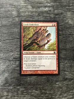 MTG 1x Crush Underfoot x1 LP Modern Masters - Image 1
