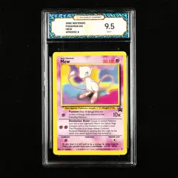 TQG 9.5 MINT+ 2000 Pokemon ENG Mew #PROMO 8 - Image 1