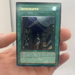 YuGiOh Skyscraper CRV-EN048 Ultimate Rare 1st Edition - Image 1