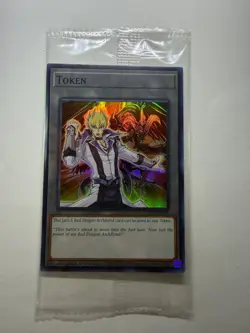 Yugioh - Jack & Red Dragon Archfiend Token (Sealed) - Super - Limited - TKN5-EN0 - Image 1