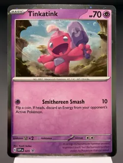 Tinkatink SVP025 - Holo Promo - Scarlet & Violet Pokemon Card MINT - Image 1