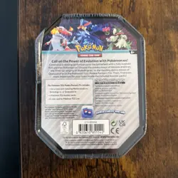 Pokemon TCG Paldea Partners Card Storage Container Box Tin TIN ONLY - Image 2