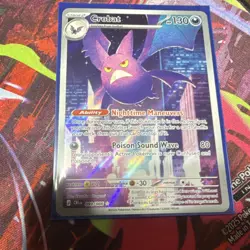 Pokemon Crobat 093/086 2026 Holo Rare Stage 2 130 HP English Card - Image 1