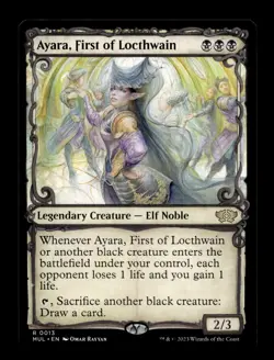Ayara, First of Locthwain 13 R March of the Machine: Multiverse Legends - Image 1