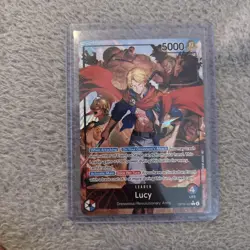 Bandai Lucy OP15-002 One Piece Card Game Leader Alt Art Foil English 5000 - Image 1