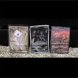 Pokemon TCG Crown Zenith Mew GG10/GG70 Full Art Holo English 3-Card Lot - Image 1