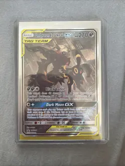 Pokemon TCG Umbreon & Darkrai GX SM241 Sun & Moon Promo Card NM Condition - Image 1