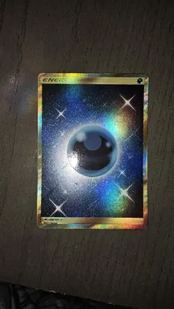 Pokemon Darkness Energy TCG Gold Secret Rare Card 168/147 Burning Shadows - Image 1