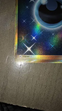 Pokemon Darkness Energy TCG Gold Secret Rare Card 168/147 Burning Shadows - Image 3