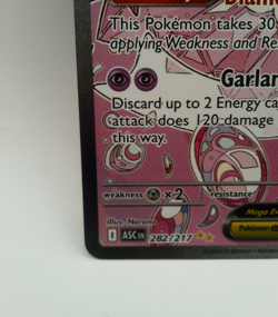 Mega Diancie ex Ascended Heroes 282/217 SIR Pokemon Card Near Mint to Mint - Image 5
