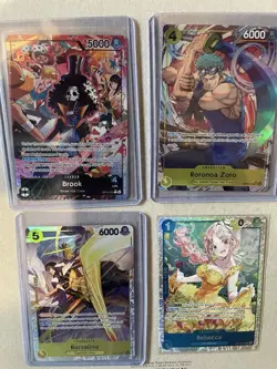 One piece OP-15 card Lot *SOLD ALL TOGETHER* - Image 1