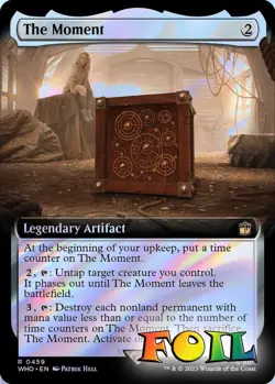 The Moment Extended Art 0459 MTG Universes Beyond: Doctor Who Rare NP Foil - Image 1