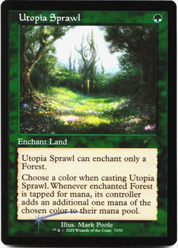 Utopia Sprawl (Retro Frame) - FOIL - [Secret Lair Drop Series] SLD 7070 MTG 🌳 - Image 2