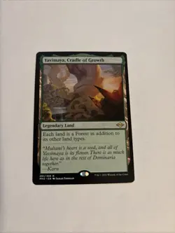 MTG - Yavimaya, Cradle of Growth - Modern Horizons 2 (MH2) - LP - Image 1