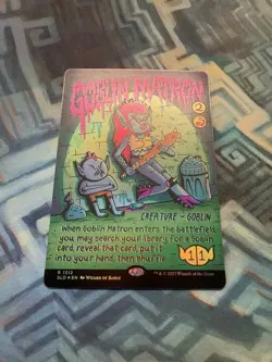 MTG Rainbow Foil Goblin Matron NM Unplayed Secret Lair Drop - Image 2