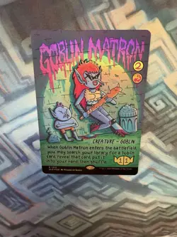 MTG Rainbow Foil Goblin Matron NM Unplayed Secret Lair Drop - Image 3