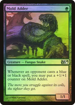 MTG FOIL Mold Adder - Magic 2010 #194 - Image 1