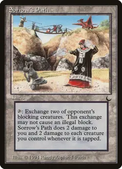 Sorrow's Path - MtG The Dark - Rare NM 1994 - Image 1