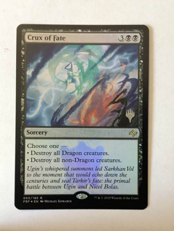 Crux of Fate Near Mint, English Fate Reforged MTG Magic Promo Excellent - Image 1