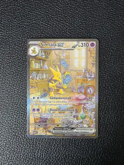 Pokemon Simsala Alakazam Ex #201 201/165 MEW 151 SIR Deutsch Near Mint - Image 1