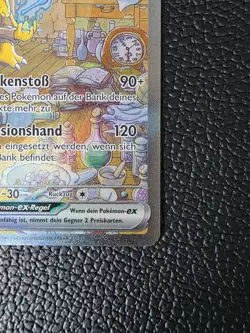 Pokemon Simsala Alakazam Ex #201 201/165 MEW 151 SIR Deutsch Near Mint - Image 4