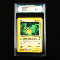 TQG 9.5 MINT+ 2000 Pokemon ENG Pikachu #PROMO 27 - Image 1