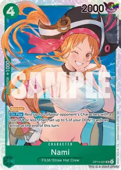Nami [OP14 - OP14-031] - NM [Foil] TCG One Piece - Image 1