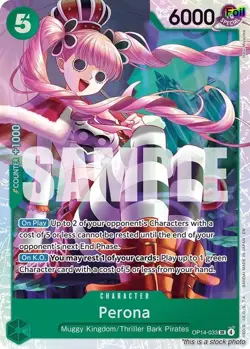 Perona - OP14-033 [OP14 - OP14-033] - NM [Foil] TCG One Piece - Image 1