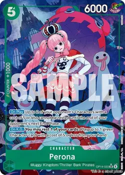 Perona - OP14-033 (Alternate Art) [OP14 - OP14-033] - NM [Foil] TCG One Piece - Image 1