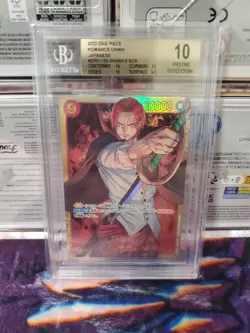 2022 One Piece Romance Dawn OP01-120 SHANKS SEC BGS 10 Japanese - Image 1