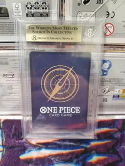 2022 One Piece Romance Dawn OP01-120 SHANKS SEC BGS 10 Japanese - Image 2