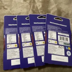 4x One Piece OP14 THE AZURE SEA’S SEVEN Sleeved Blister Booster Packs Sealed - Image 2