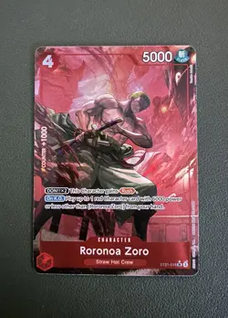 One Piece Card Game Roronoa Zoro ST21-015 Starter Deck: EX Gear 5 English - Image 1