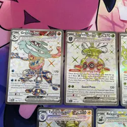 Pokemon TCG | Mixed Sets English Tera Full Art X5 Card Bundle - Image 2