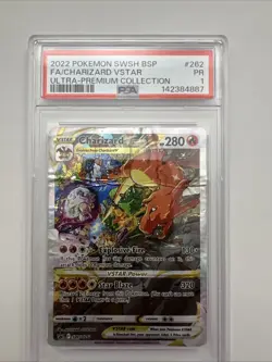 Charizard VSTAR SWSH262 SWSH: Sword & Shield Promo Cards Holo - PSA 1 - Image 1