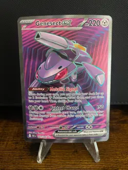 Genesect ex 161/086 Secret Rare SV: Black Bolt Pokemon Card - Image 1