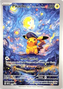 Van Gogh Pokemon Full Set Starry Night Snorlax Charizard Lugia 9x GEM MINT Cards - Image 4