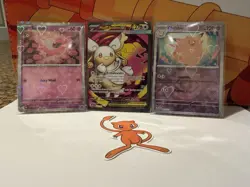 Pokemon Holo Card Bundle - Spritzee, Mega Audino EX, Clefable - Image 1
