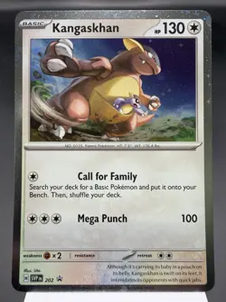 Kangaskhan SVP202 - Holo Promo - Scarlet & Violet Pokemon Card MINT - Image 1