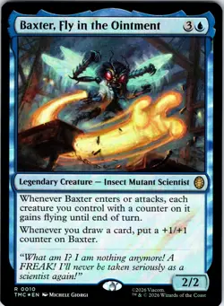 Baxter, Fly in the Ointment Foil R Commander: Teenage Mutant Ninja Turtles 10 NM - Image 1