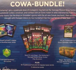 Magic The Gathering "Teenage Mutant Ninja Turtles" Bundle Box - Factory Sealed - Image 2