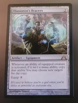Illusionist's Bracers Gatecrash Regular MTG NM Magic the Gathering - Image 1