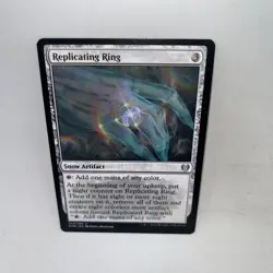 Replicating Ring 244 Uncommon Kaldheim Magic: The Gathering Lightly Played - Image 1