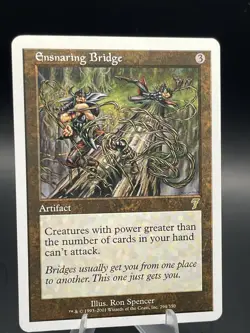 NM Ensnaring Bridge 7th Edition Mtg Magic the Gathering - Image 1