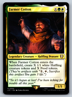Farmer Cotton - Lord of the Rings Commander - MTG - Image 1