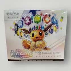 Pokemon - Prismatic Evolutions Elite Trainer Box ETB Factory Sealed Brand New - Image 1