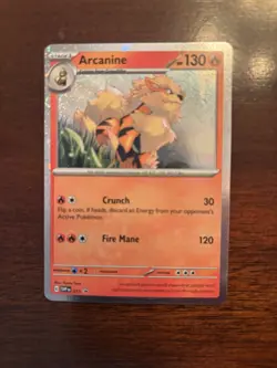 ARCANINE - Scarlet & Violet Promo 11 - Cosmos Holo -NM Pokemon Card - Image 1