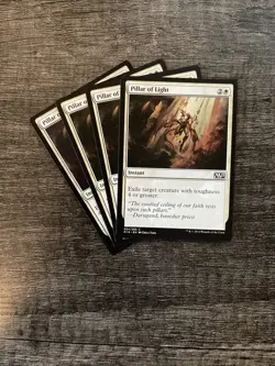 MTG 4x Pillar of Light x4 LP Magic 2015 - Image 1